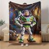 1 peça, Toy Story Buzz Lightyear Perfeito para Decoração de Casa, Sofá, Uso Externo, Ideia de Presente, Manta de Flanela, Quarto, Sala de Estar, Viagem