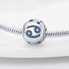 Suitable For 3Mm Authentic Bracelets Genuine Copper Twelve Constellations Decorative Charms Bead Elements Creative Jewelry Creation Gifts
