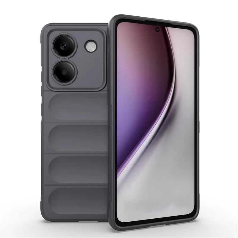 Silicione Matte Armor Phone Case For POCO M7 Pro 5G F7 F7 Pro F7 Ultra X7 X7 Pro 5G Wireless Charging Shockproof Protect Cover