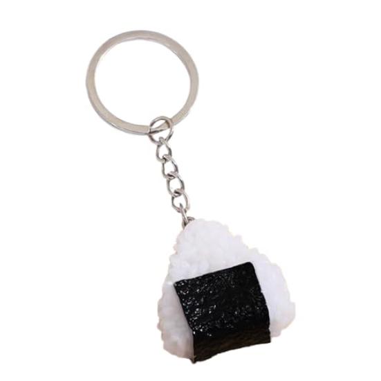 

Food Sample Onigiri Rice Ball Shaped Chain syk05 [dot knot] Keychain, Keychain, 3.5cm, 1.9cm,