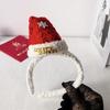 Merry Christmas Decor Bowknot Hair Hoop Christmas Children Hair Clip  Christmas Costume Dress Up