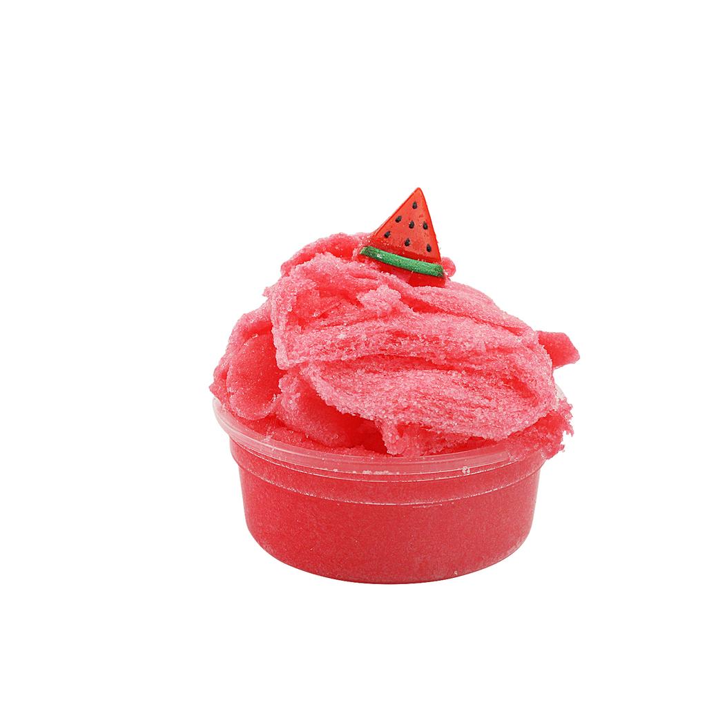 Slime Thousand Silk Mud Decompression Toy Pinching Joy Silk Silk Clay Color Mud Foam Glue Watermelon Green Leaves