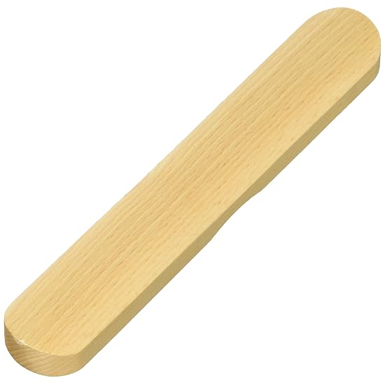 Bento Box Carved Chopstick Case, Small, Natural, for chopsticks up to 18cm, AM-MJ161 B01ISFWN12
