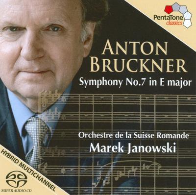 CD ANTON BRUCKNER, ORCHESTRE DE LA SUI - Symphony No. 7 In E Major PTC5186370 PentaTone Class 2011 Netherland Classical Used