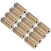12Pcs Stainless Steel Standoff Screws Wall Sign Advertising Nails Hardware for Acrylic 12x25mm