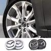 4pcs 56/60mm Car Wheel Center Hub Caps Rim Cover For Mazda 2 3 5 6 323 626 CX3 CX5 CX30 Demio Atenza Axela MX3 MX5 RX8 Accessory