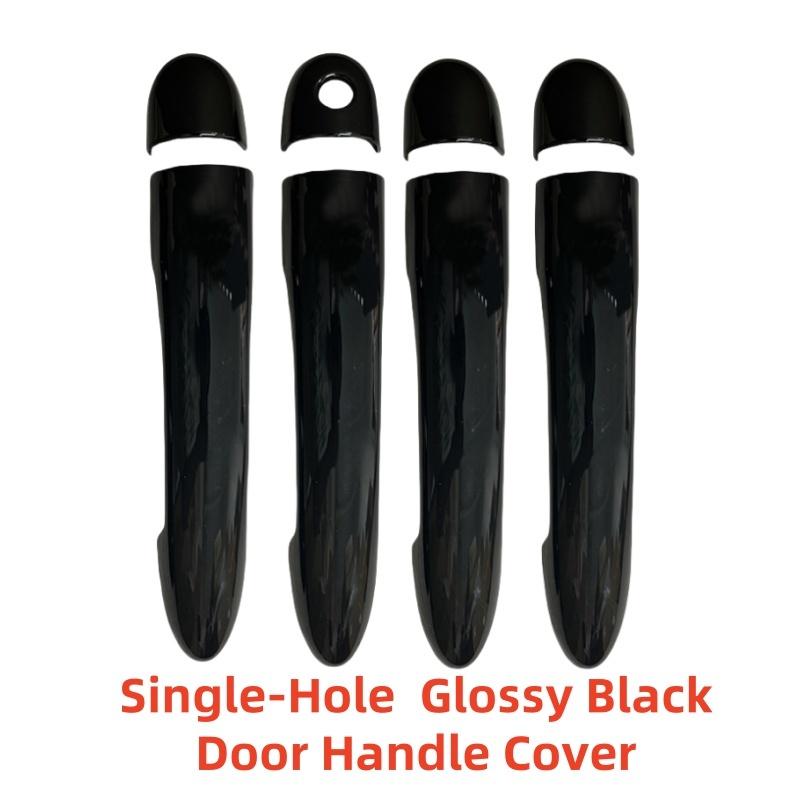 Carbon Car Accessory Door Handle Cover Trim Paste Style 2005 2006 2007 2008 2009 2010 2011 2012 Chrome For Renault Clio MK3