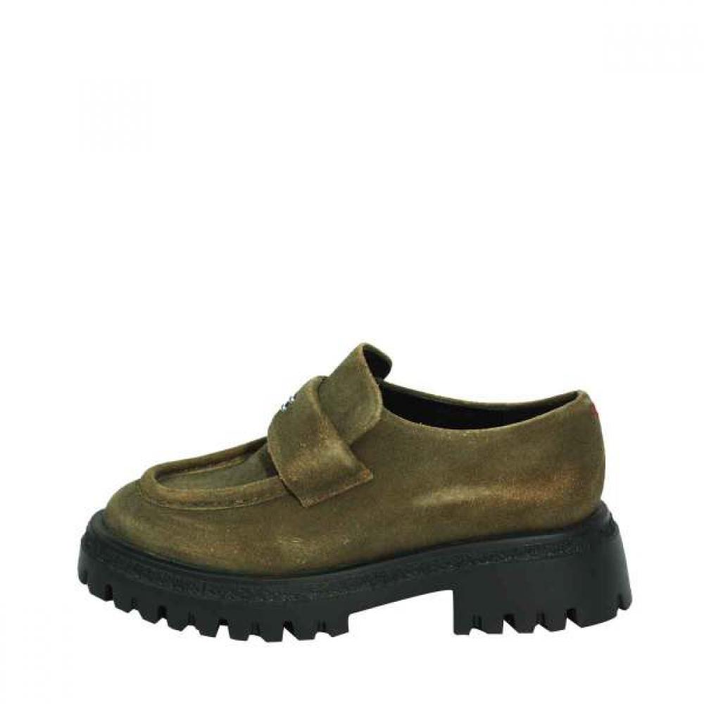 

Halmanera Anna Metal Stitch Chunky Loafer Ro53hal005kh KH/375_245