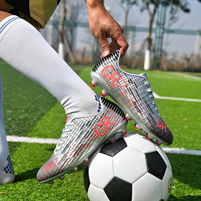 New Football Shoes Casual Comfortable Society Long Spikes Football Boots Non Slip TF/FG Resistant Sneaker Original Soccer Shoes