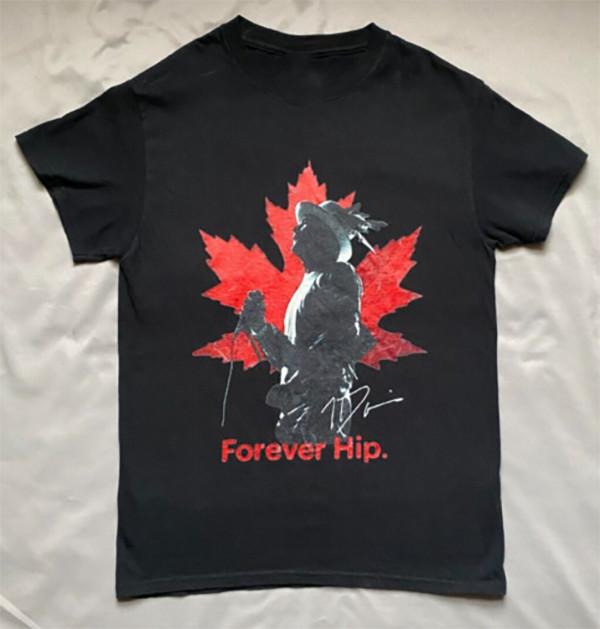 The Tragically Hip Forever Hip Gord Downie Black All Size Shirt MI057 S разноцветный