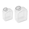 Large Capacity Storage Jar with Tight Lid Transparent Body for Easy Identification PP Kitchen Container