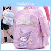 Adorable Cartoon Nylon Kids School Backpack Lightweight And Comfortable For Grades 1-2