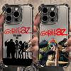 Popular Anime G-Gorillaz Plating Phone Case For iPhone 17 16e 16 15 14 13 12 11 Pro Max X XR XSMax 7 8 Mini Air Plus Anti-Fall