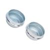 2pcs 48mm Trailer Hub Dust Cap Galvanized Steel Trailer Wheel Hub Grease Cover Replacement for Alko Trailer Wheel Hub