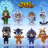 8pcsset Digital Monster Digimon Characters Taichi Matt Ishida Sora Cosplay Agumon Gabumon Action Figure Anime Figure Model Toy
