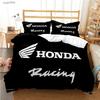 Modern Fashion Moto Enthusist Trend Duvet Cover Luxury Casal Bedding Set Soft Quilt Cover And Pillowcas Single/Double/Queen/King