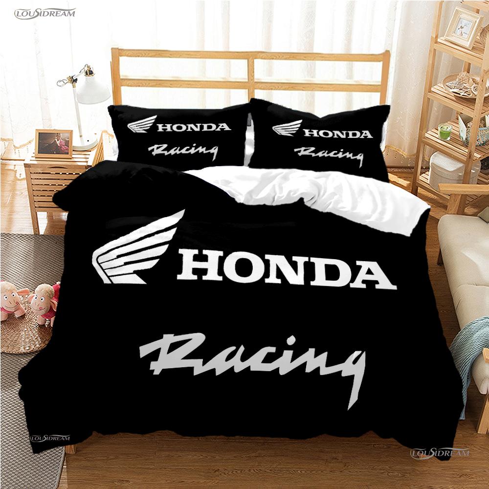 Modern Fashion Moto Enthusist Trend Duvet Cover Luxury Casal Bedding Set Soft Quilt Cover And Pillowcas Single/Double/Queen/King