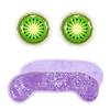 Hot/Cold Plush Gel Bead Migraine Wrap & Gel Ice Pack Reusable Cooling Eye Pads for Tension Headaches Sinus Pain Stress Relief