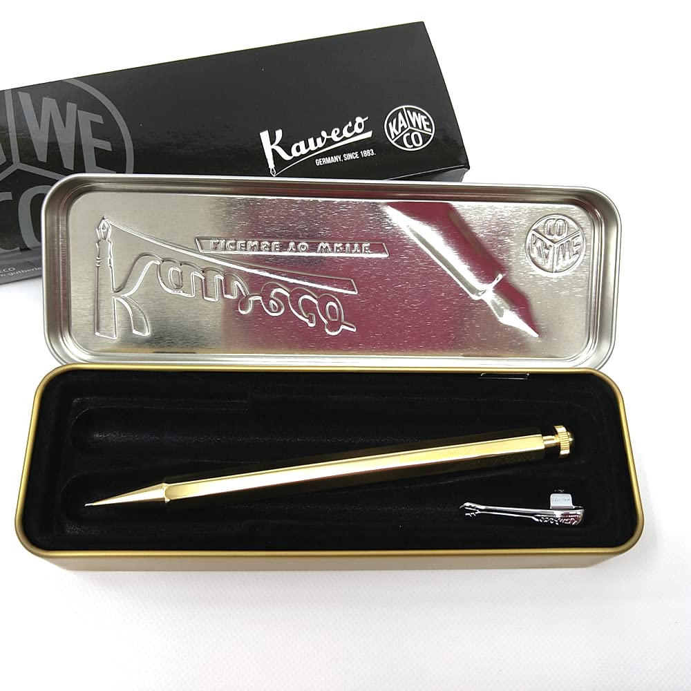 KAWECO with a dedicated SPECIAL Special Pencil Brass A slim body with a classic [Comes clip] [0.7mm] design!