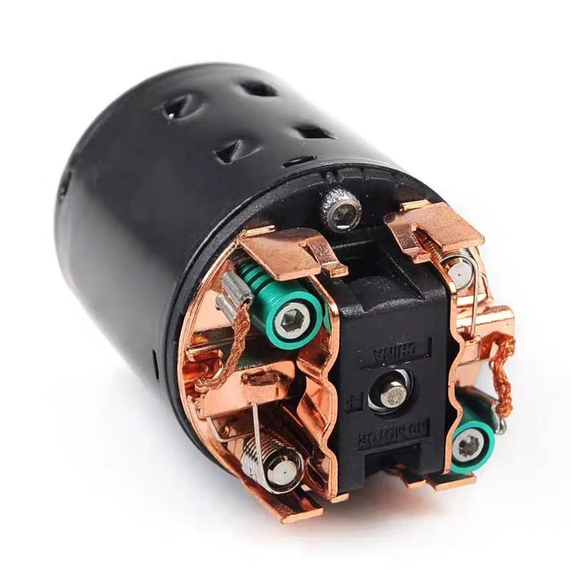 1pc 540 Brushed Motor 80T 13T 17T 23T 21T 27T 35T 45T 55T for 1/10 Off-Road Rock Crawler RC Car 540 Brushed Motor