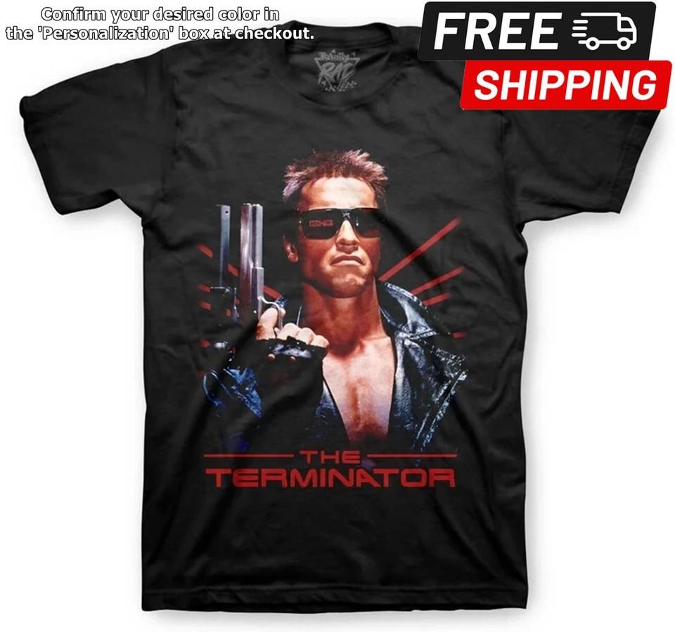 Terminator Shirt Graphic Movie Classic Retro Vntg Graphic Design TShirt Unisex T-Shirt M