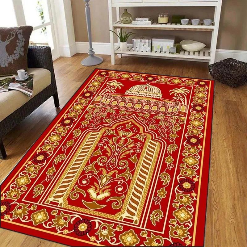 Islamic Prayer Rugs (for Men). Men's Prayer Mats for Muslim Ramadan Flannel Soft Men's Prayer Mats. Portable