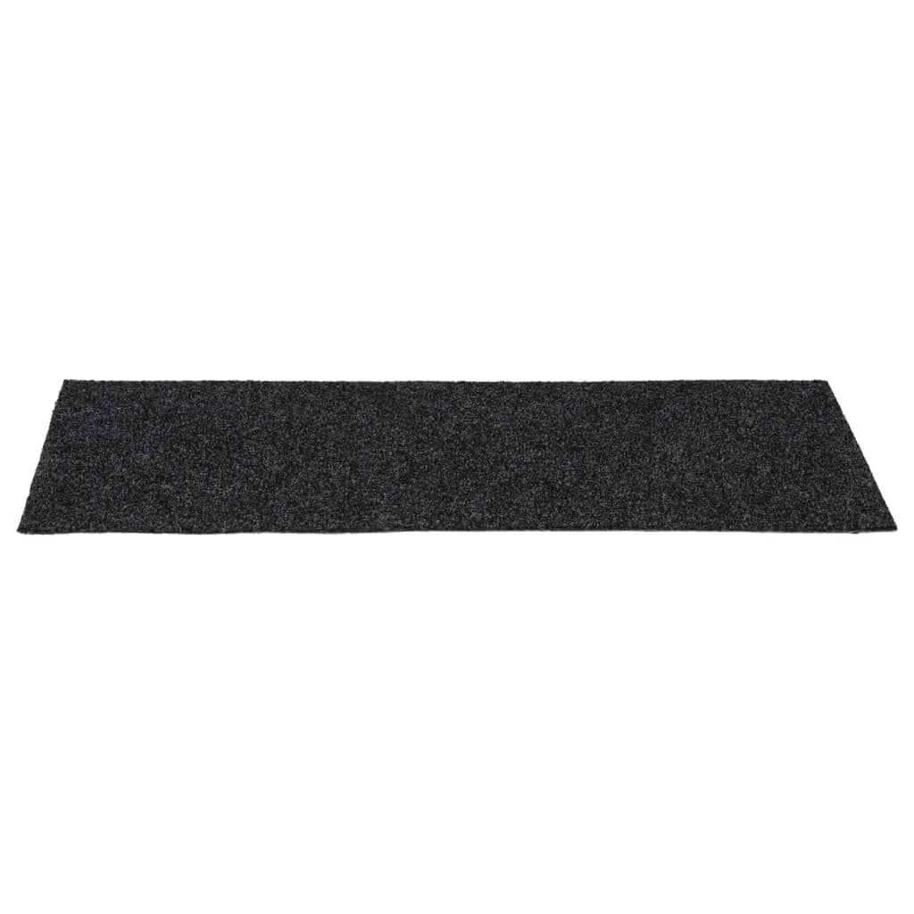 Vidaxl Samoprzylepne Nakładki Na Schody, 15 Szt., 60X25 Cm, Szare