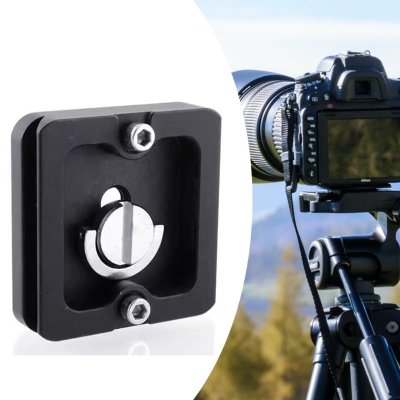 Universal PU40 Arca Quick Release Plate for Tripods Compatible for Most Ball Heads and Cameras Secure Attachment