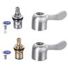 Ceramic Disc Stem Cartridge Faucet Valves Bathroom Fittings Universals Faucet Switches Handle Faucet Replacement Part