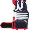 adidas BASIC Batting Navy x Size LBG405 Glove, Red, M,