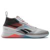 Reebok Nano Unknwn Shock Absorbing Durable Breathable Low Top Training Shoes Unisex Sneaker Gray Black 100074115