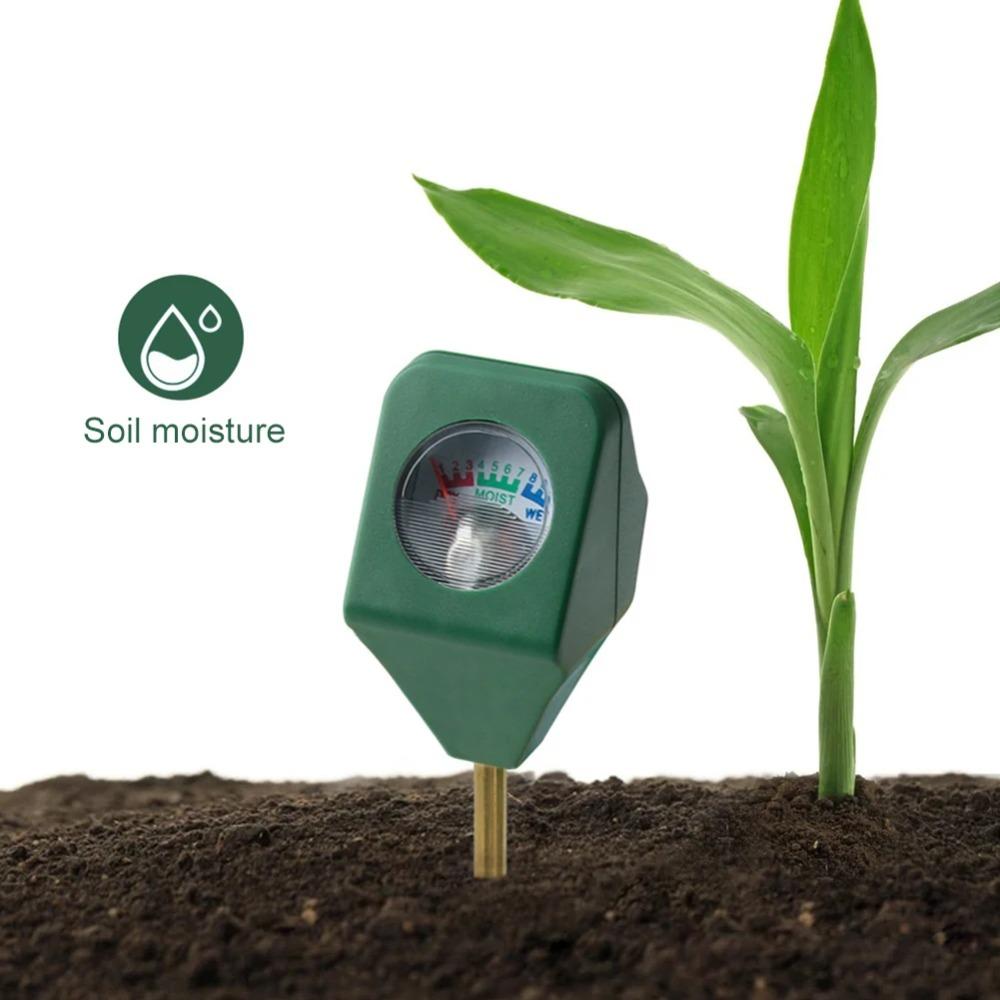 1-5PCS Soil Moisture Meter Plant Watering Test Soil Humidity Detector Hygrometer Temperature Meter Flower Potted Soil Analyzer