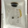 Large Capacity Leak-Proof Glass Oil Pot with Lid for Kitchen