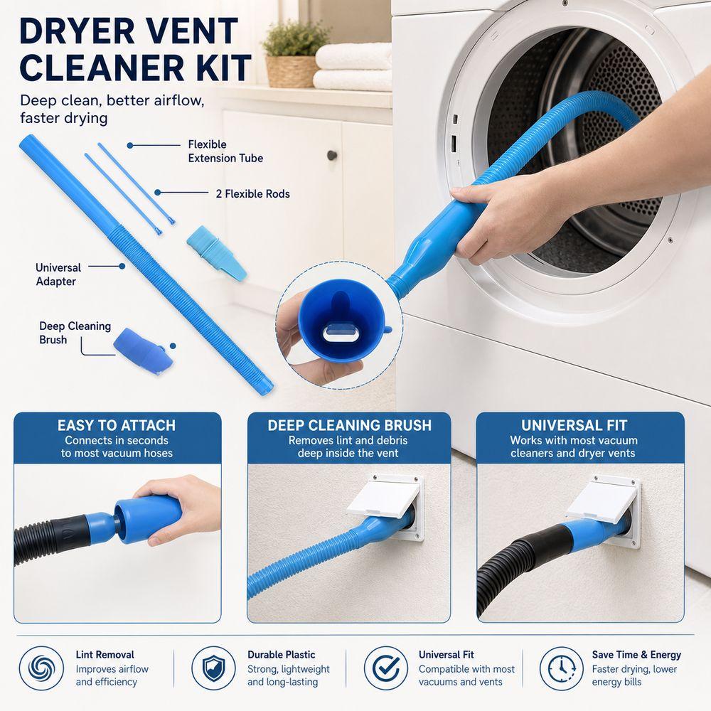 Plastic Vacuum Cleaner Extension Tube Long Reach Long Flat Tube Vacuum Cleaner Accessories