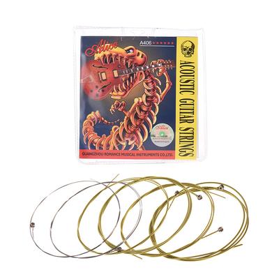 Alice A406 Series Acoustic Folk Guitar Strings Set Stainless Steel Wire Steel Core Coated Copper