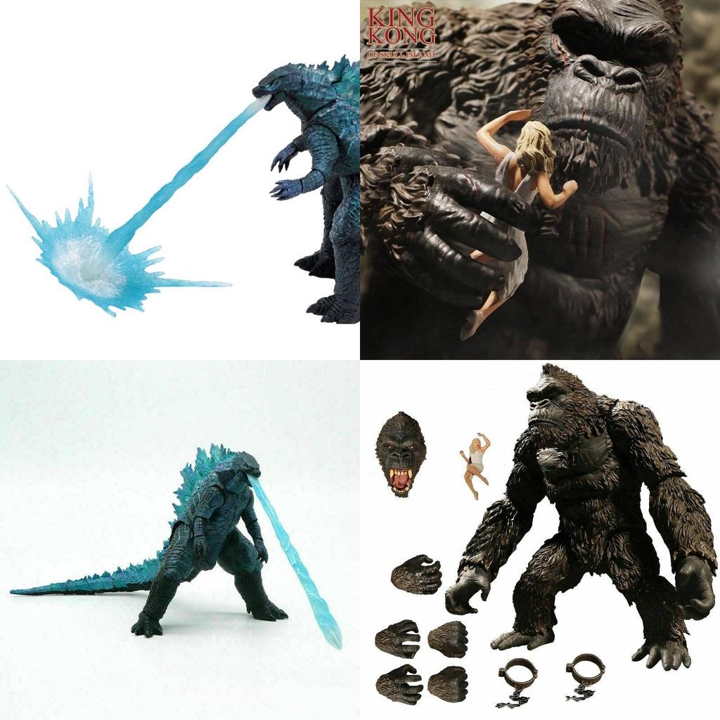 Vibrant Godzilla Vs King Kong 7-inch Pvc Figurine With Movable Joints For Dynamic Displays