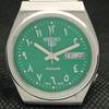 CEAS VINTAGE SEIKO 5 AUTO 6309A JAPONIA BĂRBAȚI D/D ARABIC VERDE 589-a310815-2 SKU589-a310815
