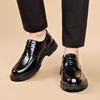 Herren Business Lederschuhe Retro minimalistischer Stil Retro Büro- oder Arbeitsluxus Hochwertige Erwachsenenschuhe Kleid