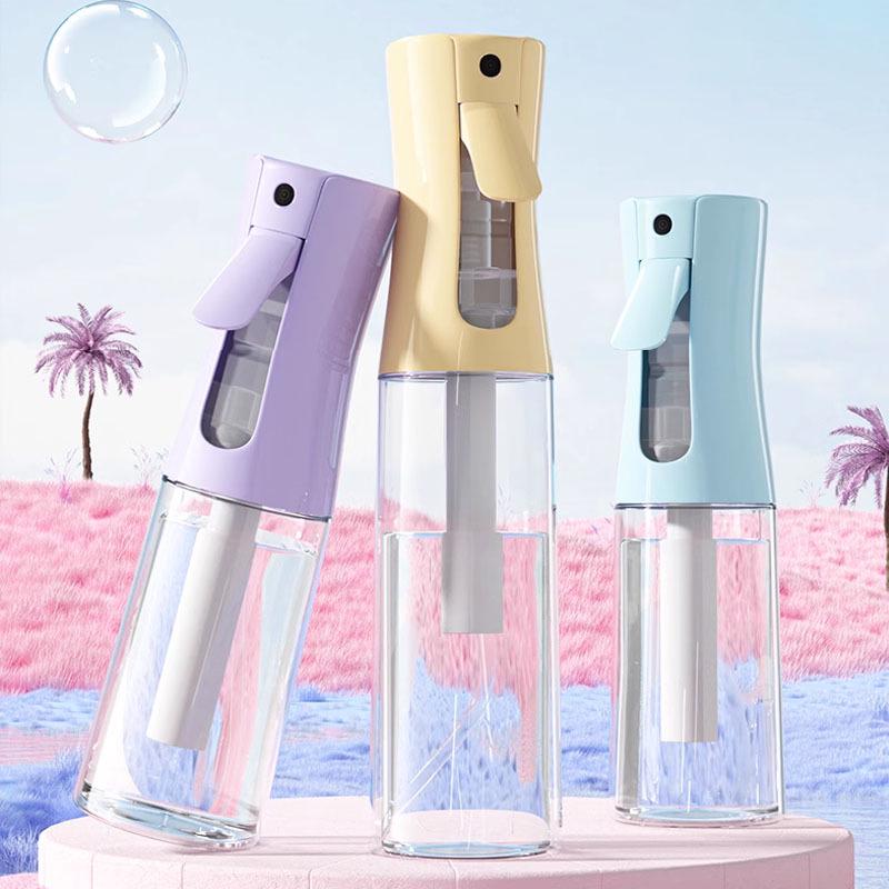 High-Pressure Colored Continuous Mist Spray Bottle for Hairdressing and Disinfection