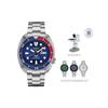 SEIKO Prospe Mechanical Movement Stainless Steel Strap Watch Men's Watches Blue Dial SRPE99K1