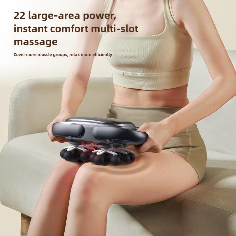 JAIYORL High Quality 22 Massage Heads Massage Gun Deep Tissue Muscle Professional Grade Wireless Frequency Vibration Masajeador