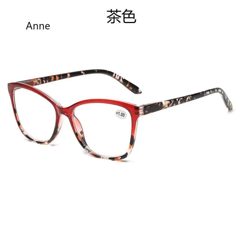 

Fashion Geometric Square Anti Blue Light Reading Glasses for Women Relieve Eyestrain Reader Glasses New 4