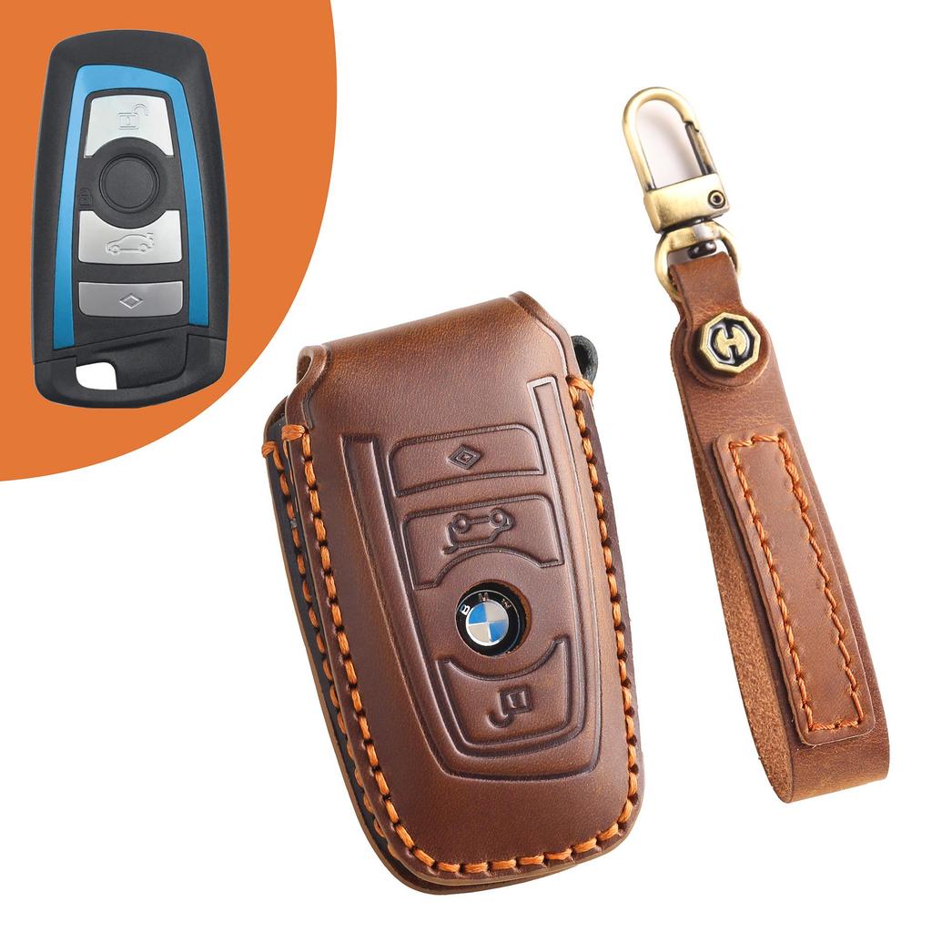Premium Key Cover for BMW 3 Series, 5 Series, X3, X5 - Suitable for Older Models