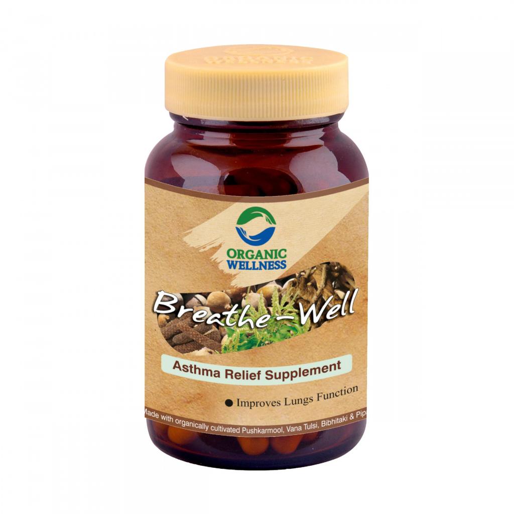 Brief Well (90 Cap), Breathe Well, Organic Wellness