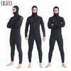 Mens 7mm Thick Neoprene Wetsuit Full Body Dive Suit Freediving Surfing Winter Swimming Warmth