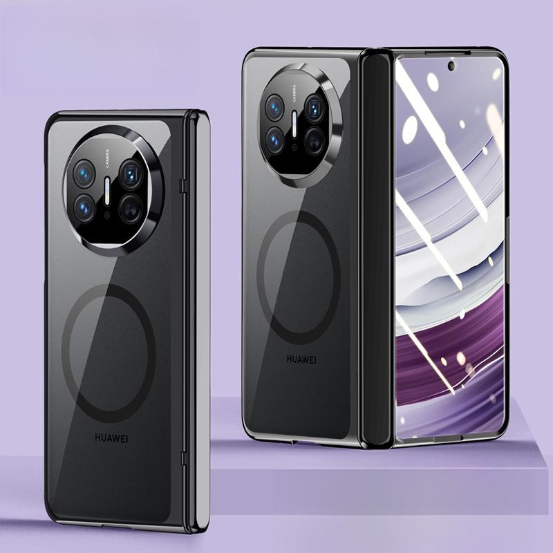 Suitable for Huawei MateX5 Mobile Phone Case Film Integrated Magnetic Charging Transparent X5 Lens Full-inclusive Anti-fall Business Case