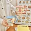High Value Ceramic Mug Cute Couple Home Cup Breakfast Coffee Milk Water Cup Practical Birthday Gift