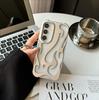 New 3D Flame pattern Case For Samsung Galaxy S24 S23 S22 Ultra A55 A16 A54 A06 A15 A14 Fashion Hollow Slim Shockproof soft Cover