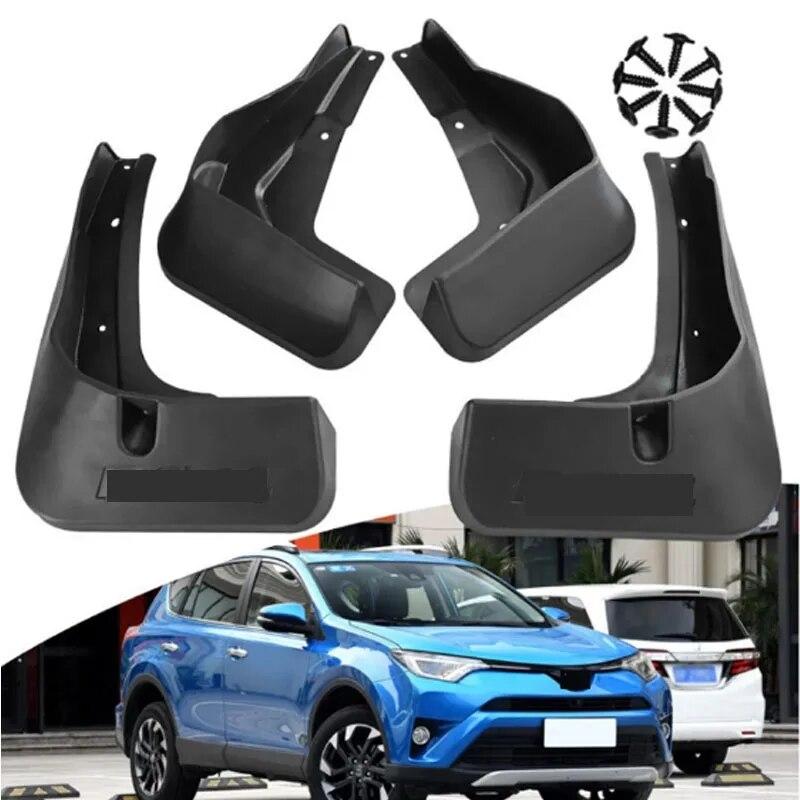 NEW-4Pcs Car Front and Rear Wheel Fenders for Toyota RAV4 2016 2017 2018