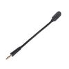 Earphone Microphones 3.5mm Male 3-section Mic Boom with Sponge Cover for Barracuda X Headphone Replacement Part